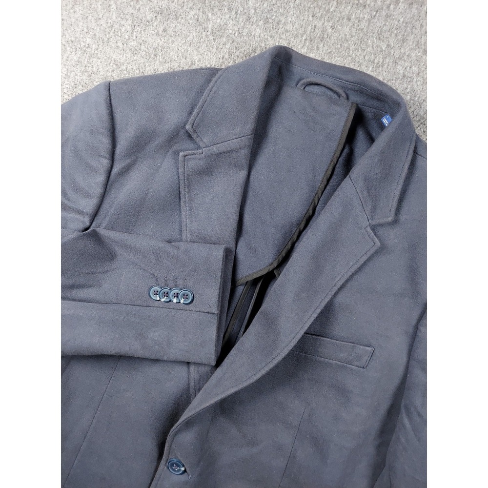 Artefact Blazer Mens Large 40R Blue Performance Stretch Unlined Suit Jacket EUC